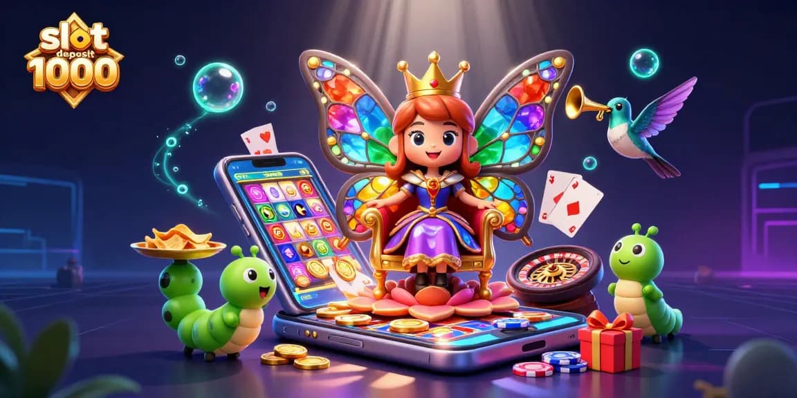 Experience thrills with slot deposit 1000 featuring fantasy elements and vibrant casino gaming.