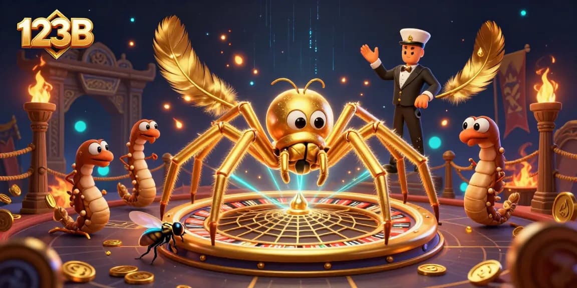 Engage with 123B while placing bets on a thrilling roulette wheel in a vibrant casino atmosphere.