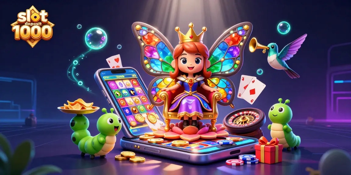 Experience thrills with slot deposit 1000 featuring fantasy elements and vibrant casino gaming.