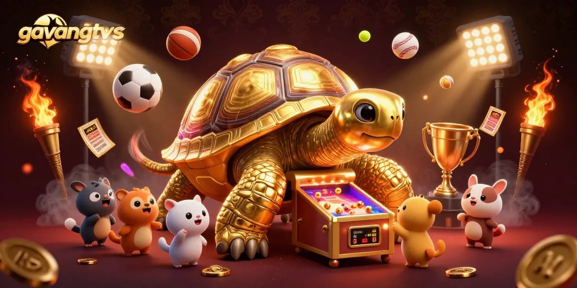 Experience the thrill of sports betting with gavangtvs and dynamic 3D themed elements.