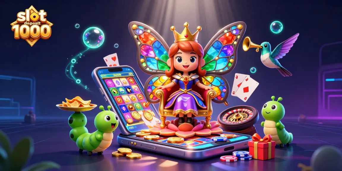 Experience thrills with slot deposit 1000 featuring fantasy elements and vibrant casino gaming.