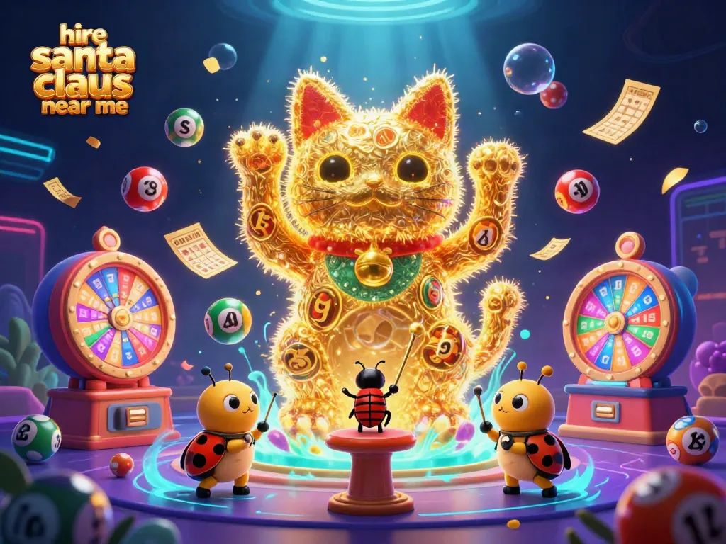 Experience the magic of hire santa claus near me with vibrant casino-themed elements and dynamic visuals.