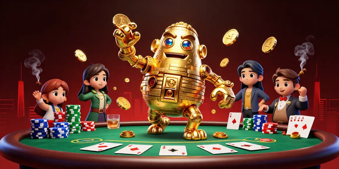 Experience thrilling gaming action at Ph222 with golden golem and poker elements.