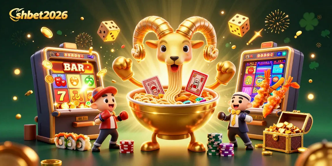 Win big with shbet2026 in this vibrant casino scene filled with colorful elements and action.