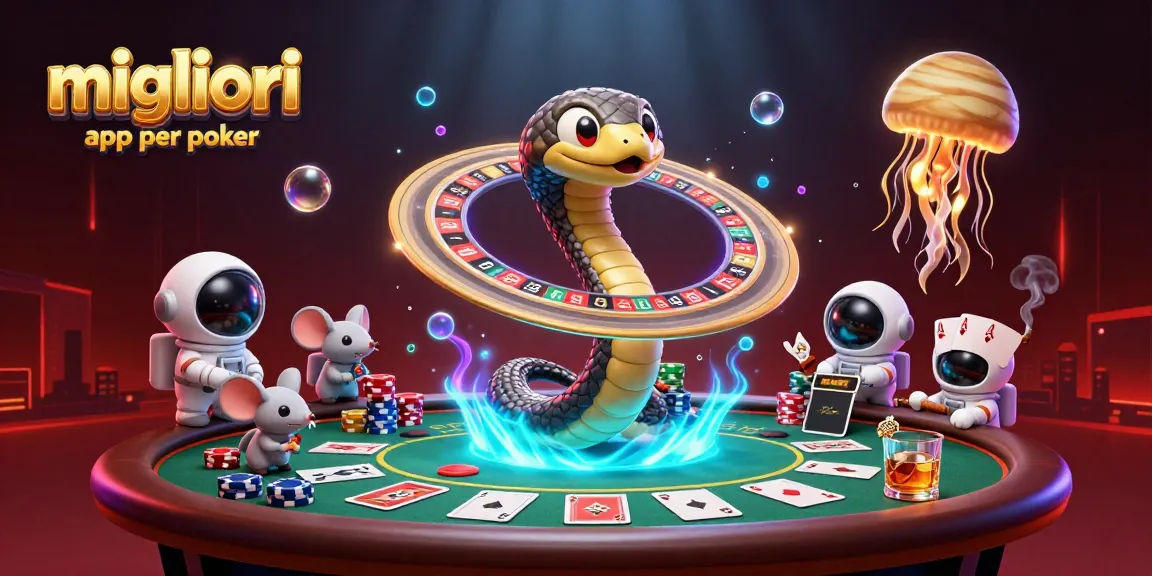Scopri le migliori app per poker mentre scommetti con divertimento in un ambiente vivace.
