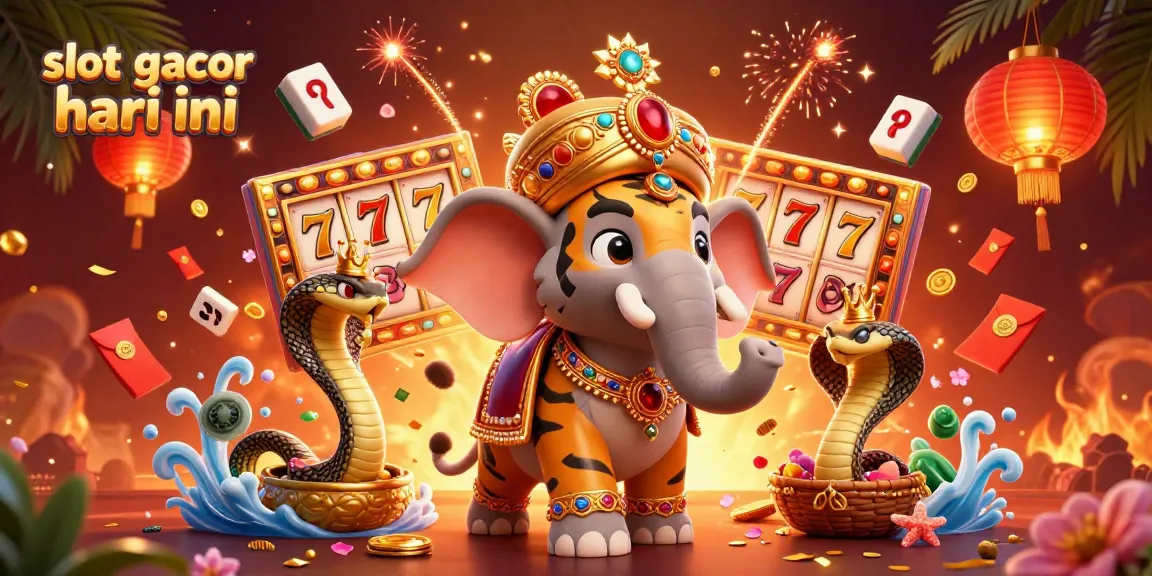 Menangkan slot gacor hari ini dengan ilustrasi penuh warna dan elemen menarik dari casino.
