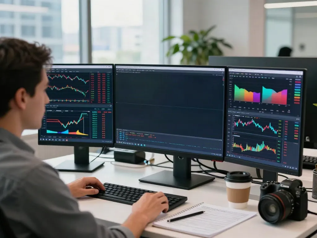Dynamic trading analysis workstation with TradingView charts and market data.