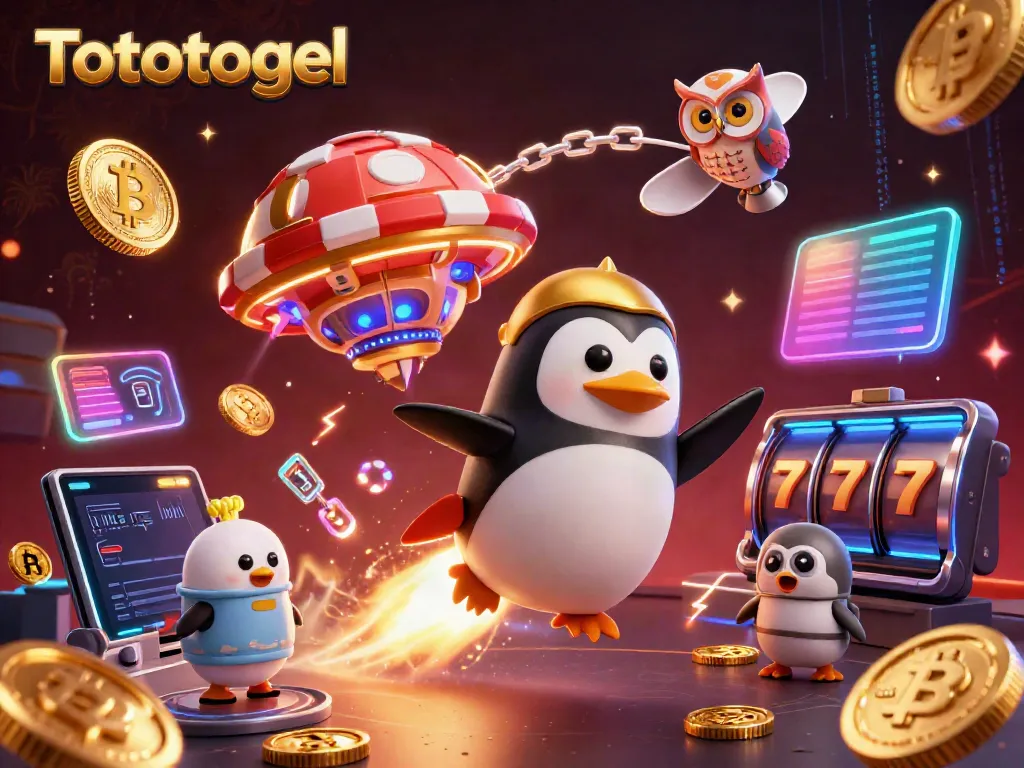 Memperoleh pengalaman bermain Tototogel dengan penguin emas yang meluncur ke stasiun kasino.