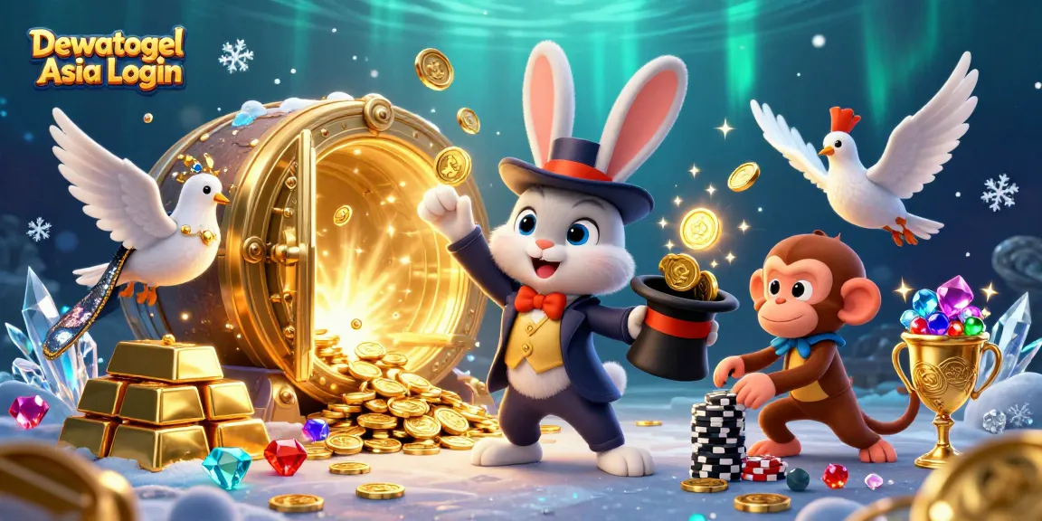 Dewatogel Asia Login engaging users with exciting magical scenes and dynamic casino visuals