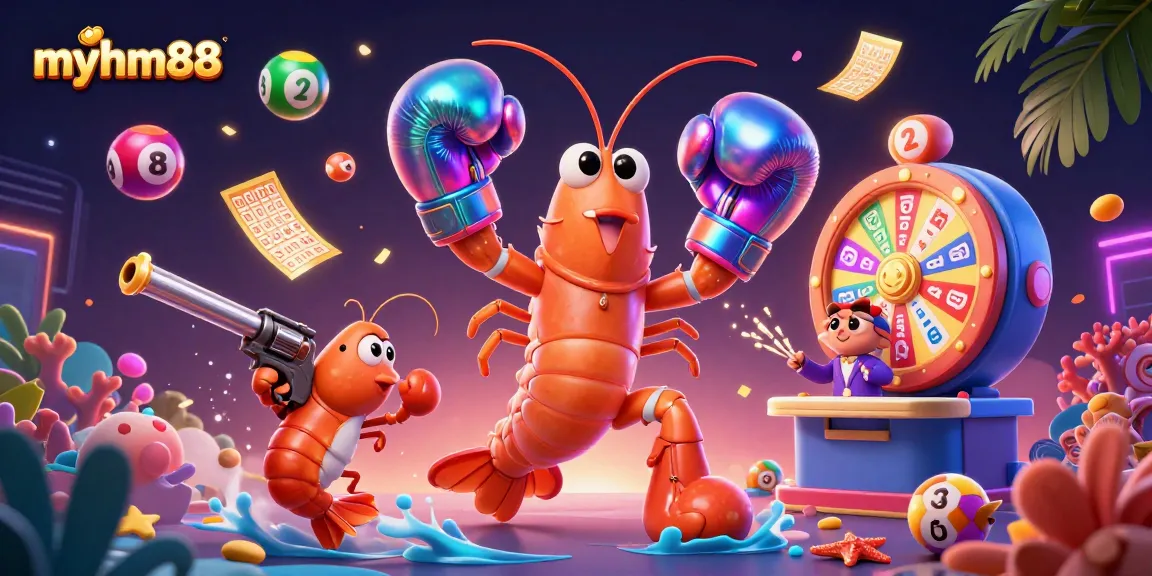 Engage in thrilling casino action with myhm88, featuring vibrant game elements and dynamic characters.