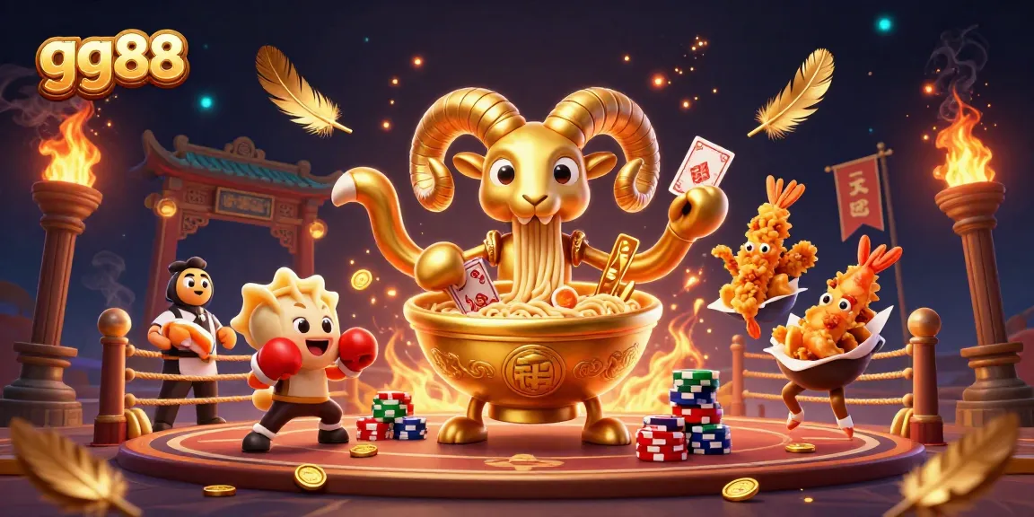 Engage in thrilling sports action with gg88, featuring a vibrant betting arena and dynamic characters.