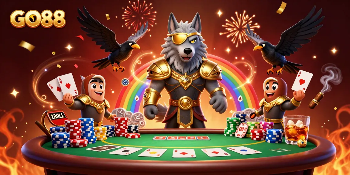 Engage with GO88 at the vibrant casino where Odin and his ravens dominate the scene.